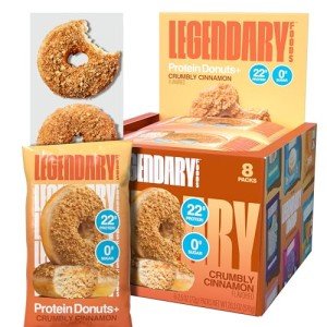 Legendary Foods High-Protein Cinnamon Donut Snacks
