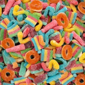 Bulk Gummy Candy Mix - Sweet & Sour Variety