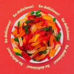 Assorted Fruit Flavored Mini Gummy Worms