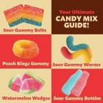 Bulk Gummy Candy Mix - Sweet & Sour Variety