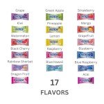 HI-CHEW Snack Pack: 6 Bags, 17 Flavors