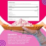 Raspberry & Cream Squashies Foam Marshmallows - 2 Pack