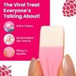 Raspberry & Cream Squashies Foam Marshmallows - 2 Pack