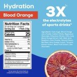 HYDRANT Electrolyte Powder Sticks - Blood Orange 30 Pack