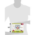 SkinnyPop Sea Salt Microwave Popcorn Snacks - 12 Boxes
