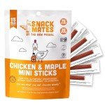 Primal Snack Mates Chicken & Maple Jerky Sticks