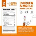Primal Snack Mates Chicken & Maple Jerky Sticks
