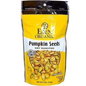 Eden Organic Dry Roasted Pumpkin Seeds 4 Oz