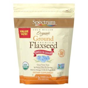 Organic Ground Flaxseed for Gamer Fuel, 24 oz