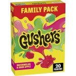 Gushers Watermelon & Sour Apple Gamer Snacks 20 Ct