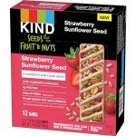 KIND Strawberry Sunflower Seed Snack Bars - 12 Pack