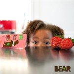 BEAR Strawberry Fruit Snack Rolls - Vegan & Gluten Free