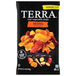 TERRA Sea Salt Vegetable Chips, 8.2 OZ