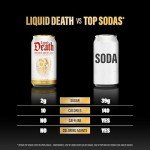 Liquid Death Cherry Obituary Sparkling Water 12-Pack