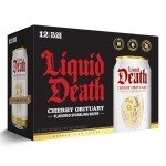 Liquid Death Cherry Obituary Sparkling Water 12-Pack