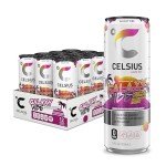 Celsius Galaxy Vibe Strawberry Watermelon Energy Drink