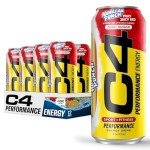 C4 Energy Drink, Hawaiian Punch, Sugar-Free, 12 Pack