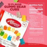 Albanese Gummy Bear Snack Packs - 12 Flavors