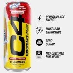 C4 Energy Drink, Hawaiian Punch, Sugar-Free, 12 Pack