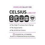 Celsius Galaxy Vibe Strawberry Watermelon Energy Drink