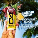 C4 Energy Drink, Hawaiian Punch, Sugar-Free, 12 Pack