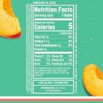 Peach Nectarine Sparkling Water - 12 Pack