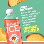 Peach Nectarine Sparkling Water - 12 Pack