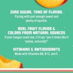 Peach Nectarine Sparkling Water - 12 Pack