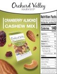 Cranberry Almond Cashew Trail Mix 1oz Packs