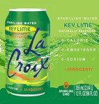 Key Lime LaCroix Sparkling Water, Pack of 8