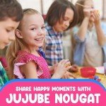 Delicious Jujube Nougat Candy - 10oz, 26 Pieces