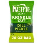 Kettle Krinkle Cut Dill Pickle Potato Chips