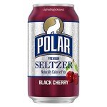 Polar Black Cherry Seltzer Water, 18 Pack