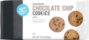 Happy Belly Chocolate Chip Cookies - 13 oz