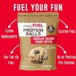 Protein-Packed Chocolate Coconut Peanut Butter Balls