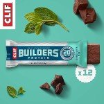 CLIF BUILDERS Chocolate Mint Protein Bars, 12 Count