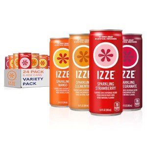 IZZE Sparkling Juice Variety Pack - 24 Cans