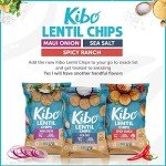 Kibo Lentil Chips Variety Pack - Gluten-Free & Vegan