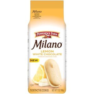 Pepperidge Farm Milano Lemon White Chocolate Cookies 7Oz