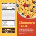 Cinnamon Toast Protein Cereal - Sugar Free & Keto