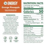 V8 Energy Orange Pineapple Drink - 24 Pack