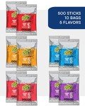 500-Pack Sugar-Free Electrolyte Drink Mix Packets