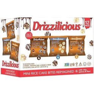 Delicious Mini Rice Cakes Variety Pack - 12 Bags
