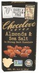 Chocolove Almond Salted Bar, 3.2 Ounce