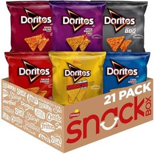Doritos Tortilla Chips Variety Pack - 21 Bags