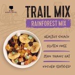 Tropical Trail Mix with Nuts and Dried Fruit