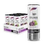 Celsius Sparkling Grape Rush Energy Drink - 12 Pack