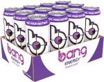 Bang Energy Purple Haze Sugar-Free Drink 12-Pack