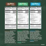 ALOHA Vegan Protein Bars - 6 Flavor Variety Pack
