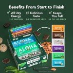ALOHA Vegan Protein Bars - 6 Flavor Variety Pack